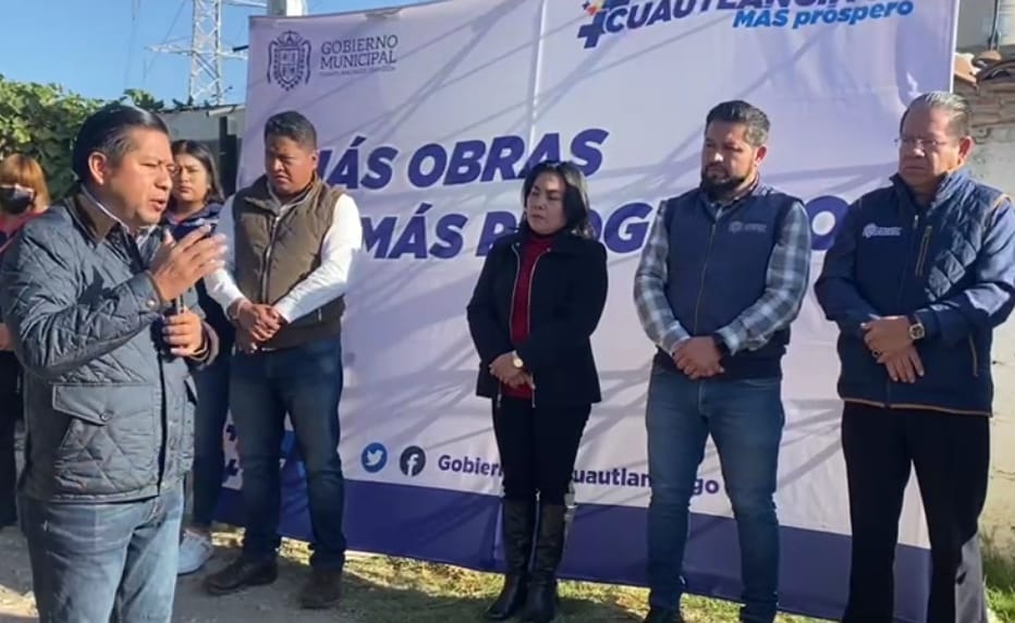 Por: Cortesía Lula Pineda Inician obras en calle La Ciénega en Cuautlancingo: inversión 4.5 mdp