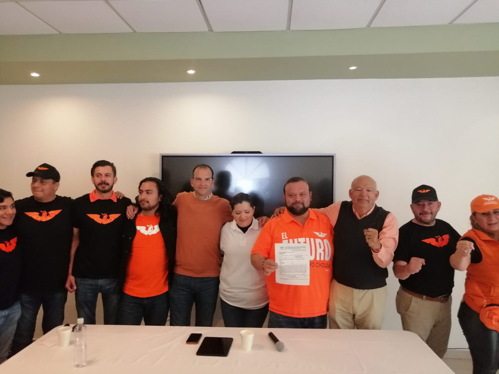 Por: Cortesía Lula Pineda Isauro López Romero, precandidato único de Movimiento Ciudadano para alcaldía de Cholula