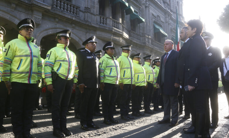 Por: Cortesía Adán Domínguez   encabeza pase de lista en la SSC y refuerza compromiso con la seguridad en Puebla