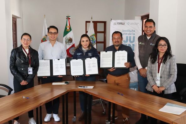 Fortalece el futuro de San Pedro Cholula: convenio de colaboración con el IPJ