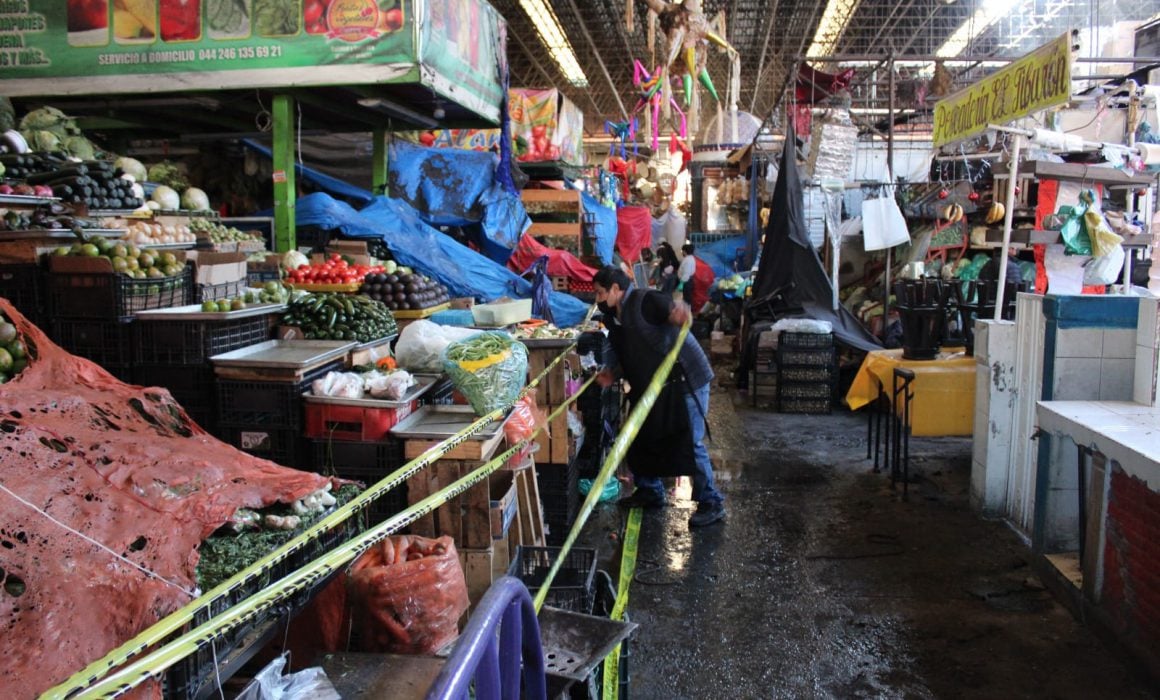 Por: Cortesía Últiman detalles en el mercado Emilio Sánchez Piedras de Tlaxcala