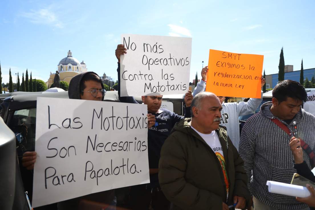 Manifestantes se retiran tras exigir regulación de mototaxis en nueva Ley