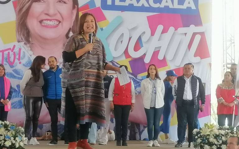 Por: Cortesía Tlaxcala no era inseguro como ahora, falló el gobierno: Xóchitl Gálvez