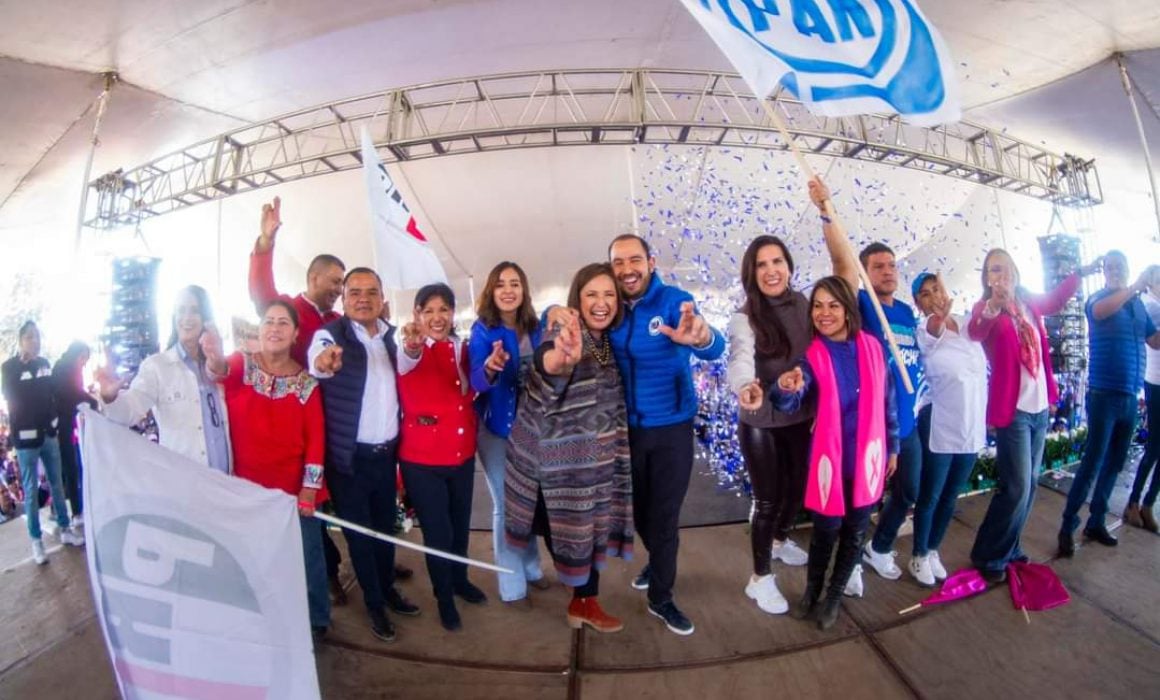 Sin maquinaria gubernamental Xóchitl Gálvez vuelca fuerza en Tlaxcala