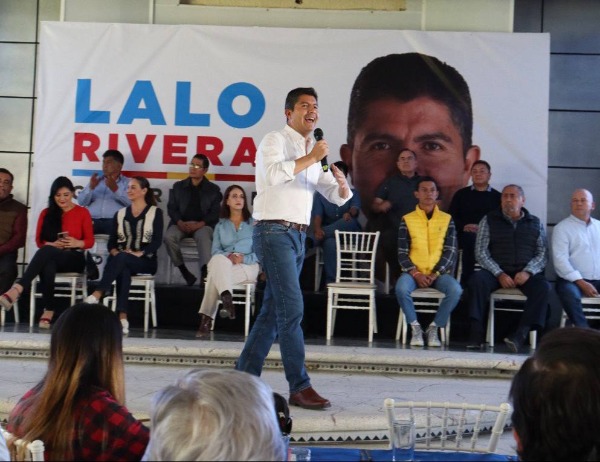 Por: Cortesía Afirma Eduardo Rivera que su equipo de campaña incluirá a perfiles de la coalición que lo respalda