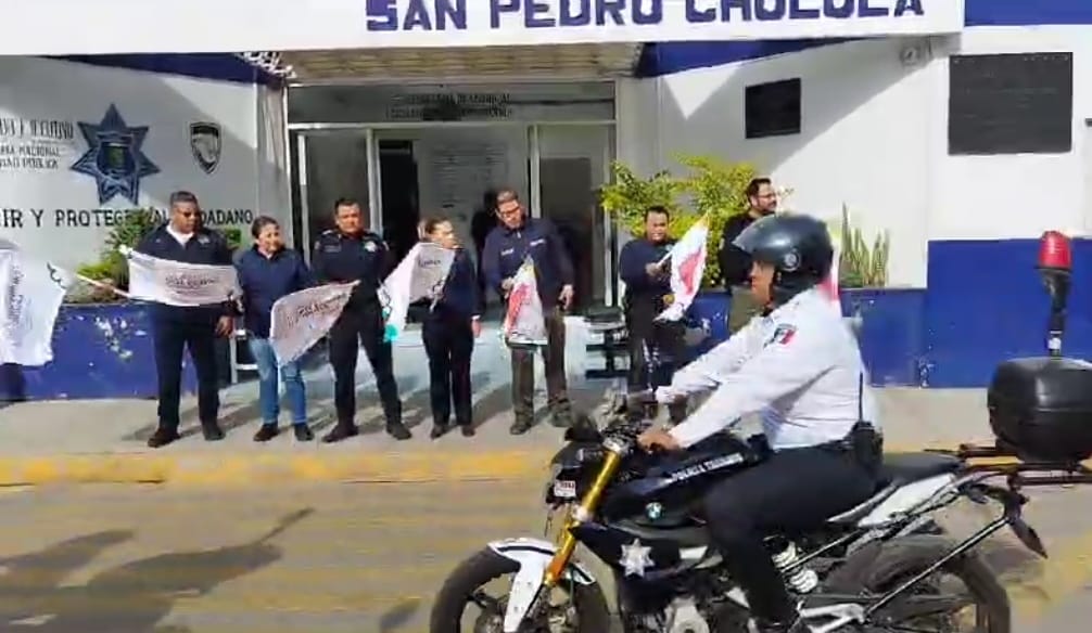 Operativo Decembrino 2024 inicia en San Pedro Cholula con 145 elementos y 30 unidades