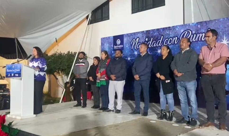 La alegría navideña ilumina la colonia Concepción La Cruz