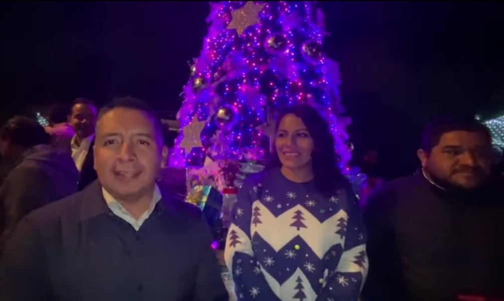 La alegría navideña ilumina la colonia Concepción La Cruz