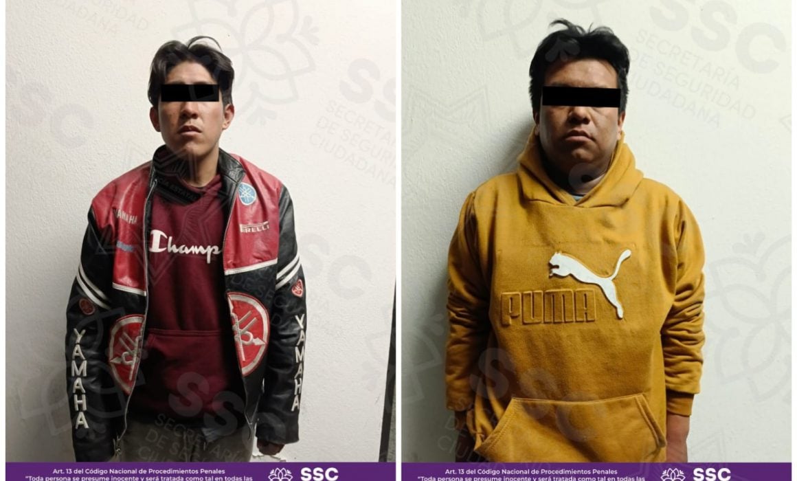 Asegura SSC 2 masculinos por tentativa de robo