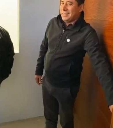 Alcalde de Santa Cruz Tlaxcala acude a supervisar obra del edificio de Seguridad Pública