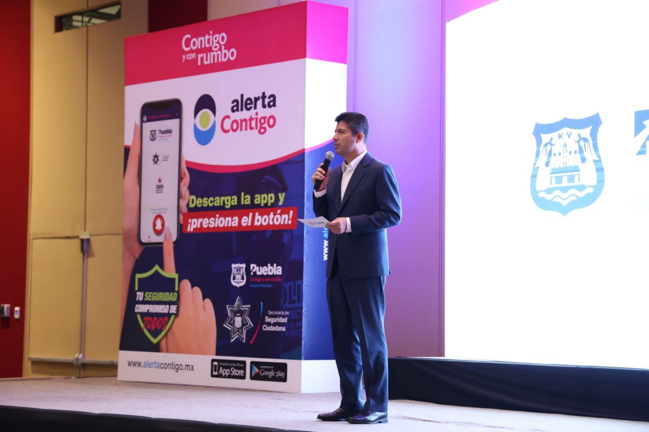Por: Cortesía Ayuntamiento de Puebla presenta app Alerta Contigo