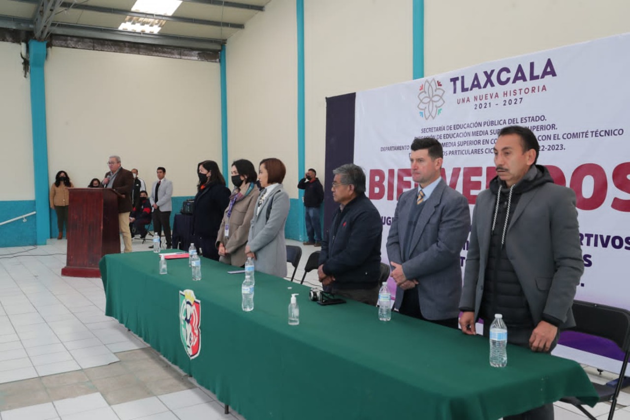 Por: Cortesía Inauguró SEPE XV Juegos deportivos de escuelas particulares en Tlaxcala