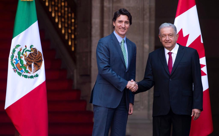 Por: Cortesía Concluye cumbre en México con reunión bilateral con Justin Trudeau
