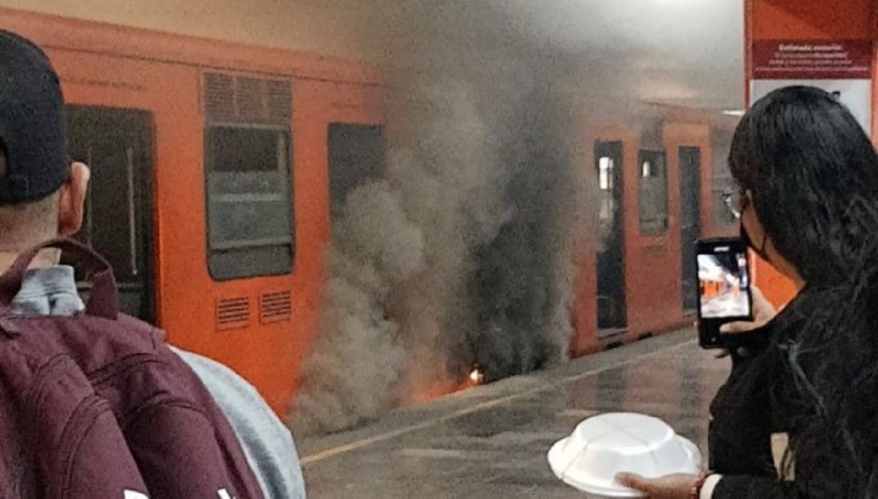 Por: Cortesía ¡Otra vez el metro!: usuarios reportan presunto incendio en la Línea 3
