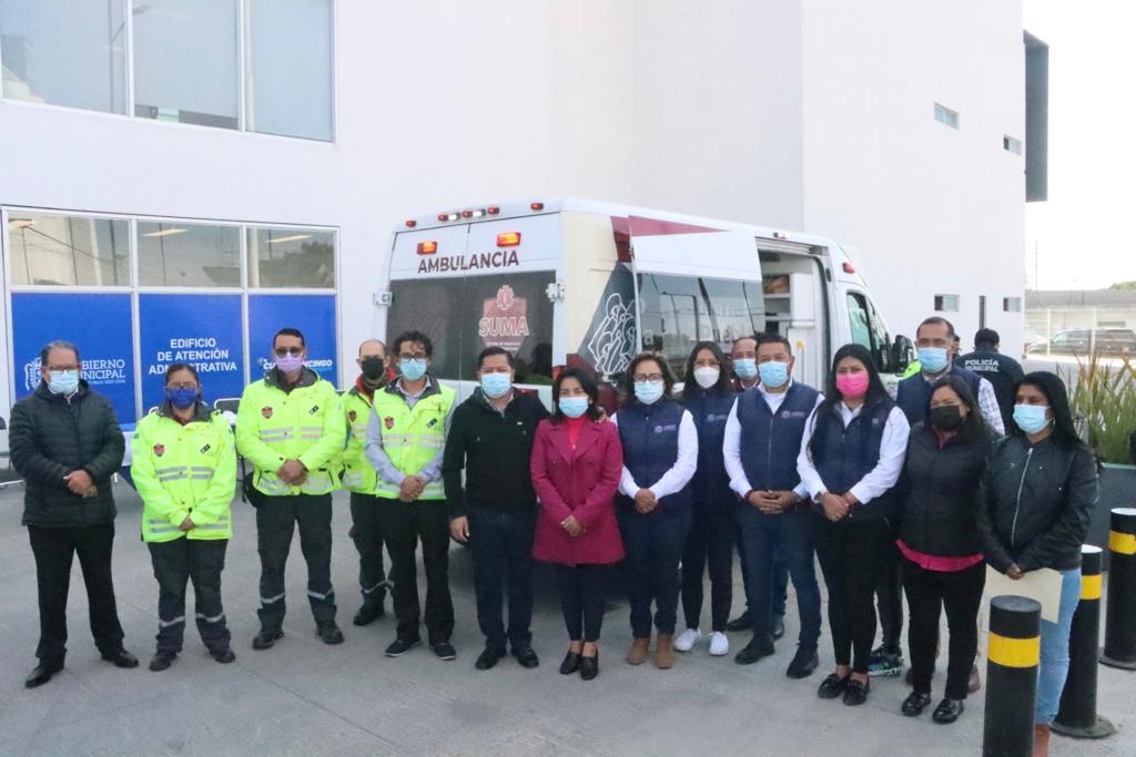 Cuautlancingo cuenta con segunda ambulancia SUMA 