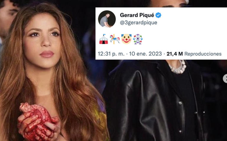 Por: Cortesía ¿La llamó payasa? Así fue la reacción de Piqué por la canción de Shakira junto a Bizarrap