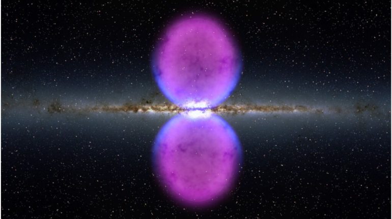 Por: Cortesía ¿Qué son las dos burbujas misteriosas que flotan cerca de la tierra?
