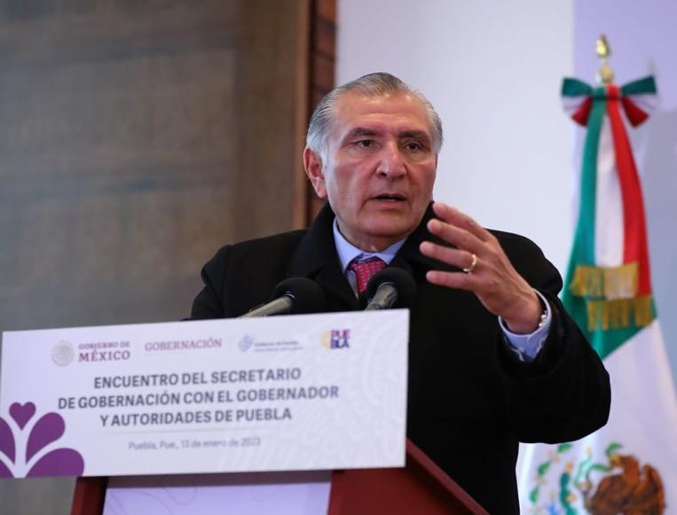 Por: Cortesía Niega Adán Augusto tener intención de levantar la mano de candidatos en Puebla para 2024