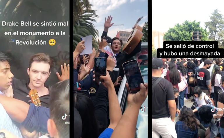 Por: Cortesía "Hubo una mala organización": Drake Bell casi se desmaya en encuentro con fans en CDMX