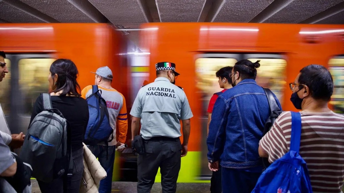Por: Cortesía GN desplegó “usuarios simulados” en el metro como parte del plan de seguridad