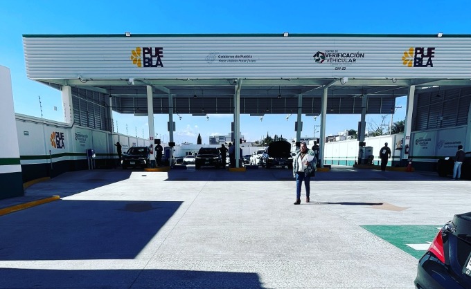 Más de 100 mil vehículos cumplieron con el proceso de verificación en Puebla durante 2022