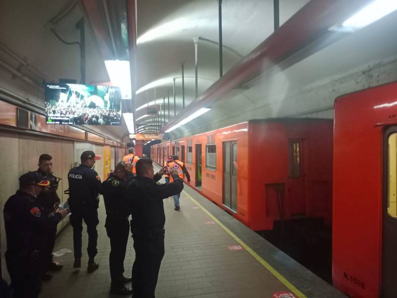 Por: Cortesía Línea 7 del Metro: Un tornillo flojo y otro degollado, causa de separación de trenes en Polanco