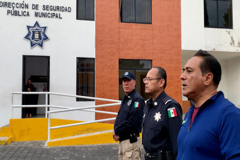Por: Cortesía Alcalde de Tlaxcala concilia diferencias con policías municipales