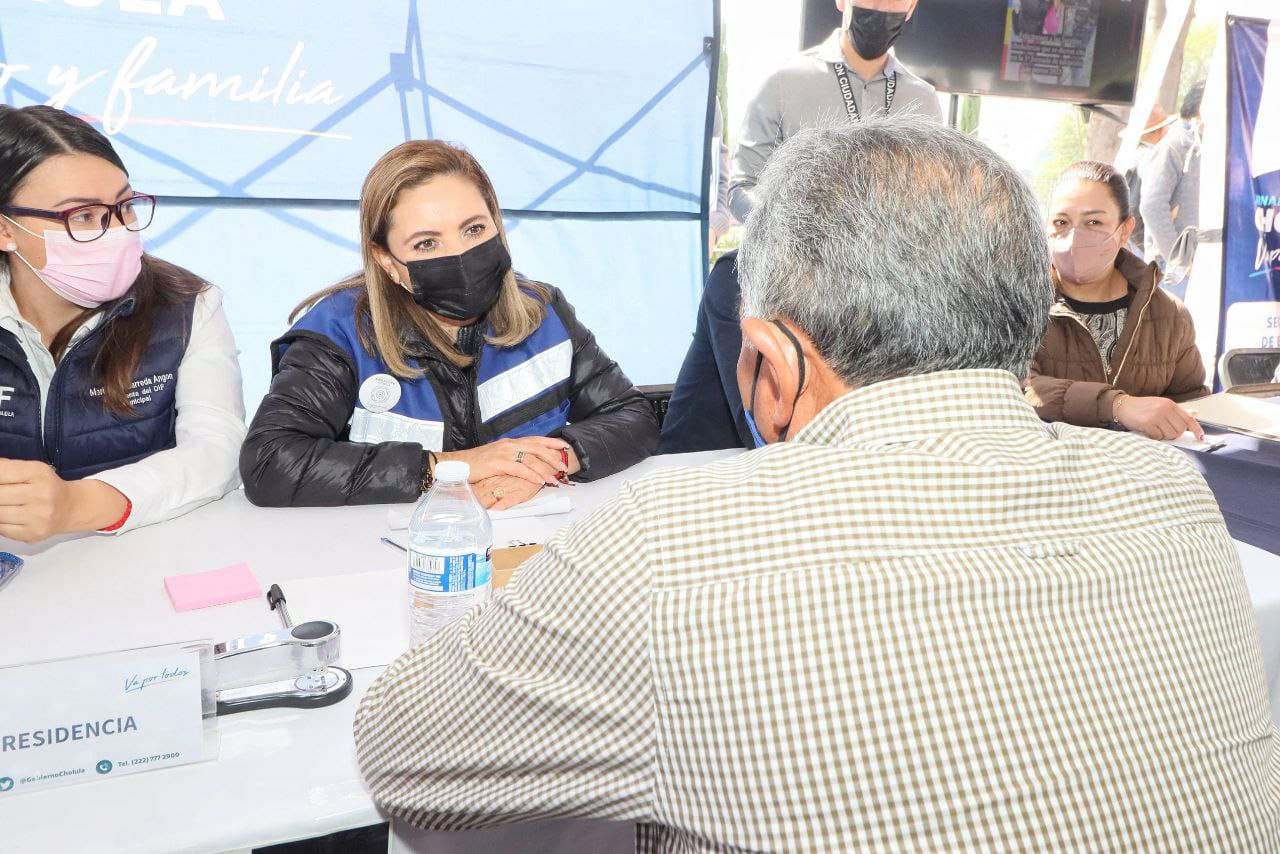 Comunicado oficial Inicia Paola Angon en Manantiales las jornadas de atención ciudadana “Cholula va por Todos” de este 2023