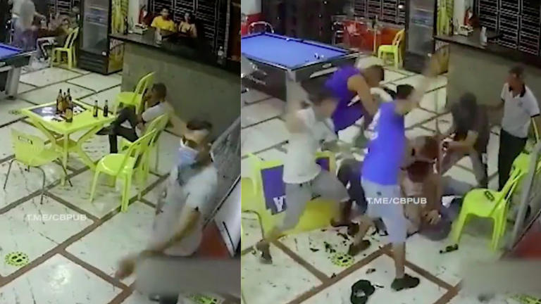 Por: Cortesía Jóvenes frustran robo y golpean a ladrón hasta cansarse dentro de un billar (Vídeo)