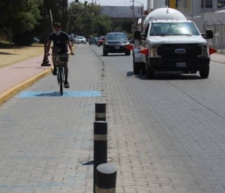 Construcción y rehabilitación de ciclovías obras a concretar en 2023 de San Andrés Cholula