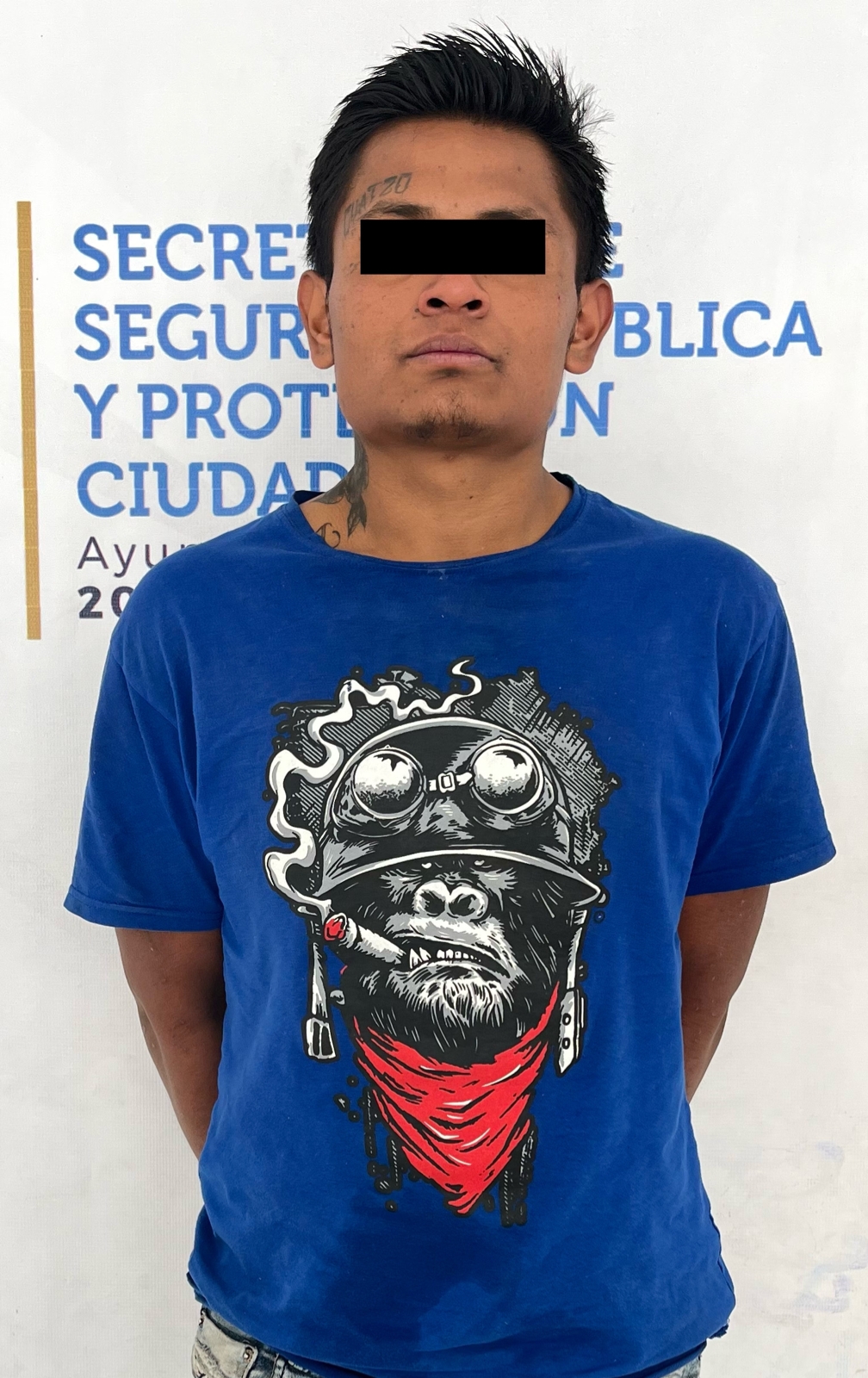 Comunicado oficial Detiene policía de San Andrés Cholula a dos presuntos responsables de robo a transeúnte