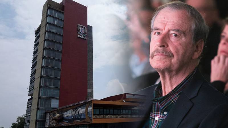 Fox ‘tunde’ a la UNAM: La llama escuela ‘patito’ y se enorgullece de ser egresado de la Ibero