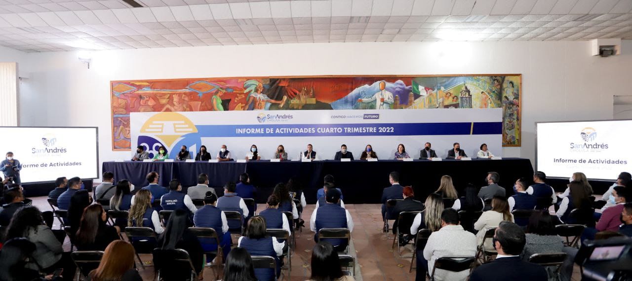 Comunicado oficial Presenta Mundo Tlatehui cuarto informe trimestral de actividades de 2022