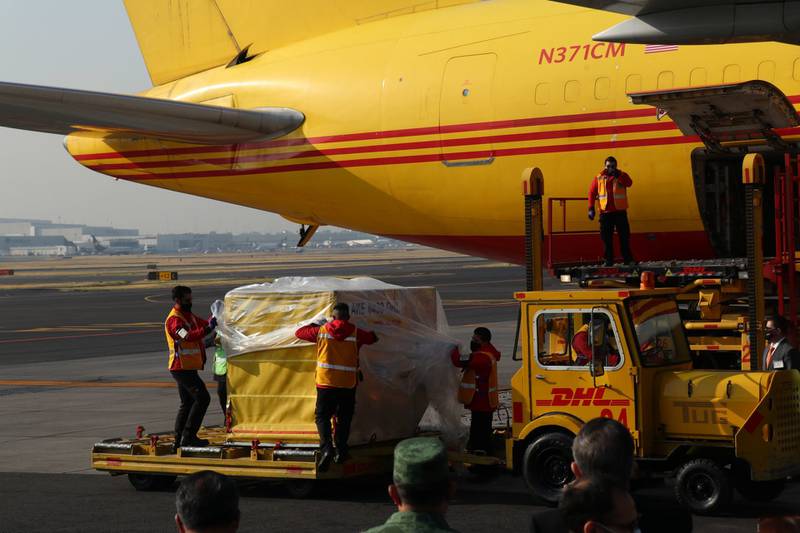 Por: Cortesía DHL será la primera empresa de carga en operar en AIFA: AMLO