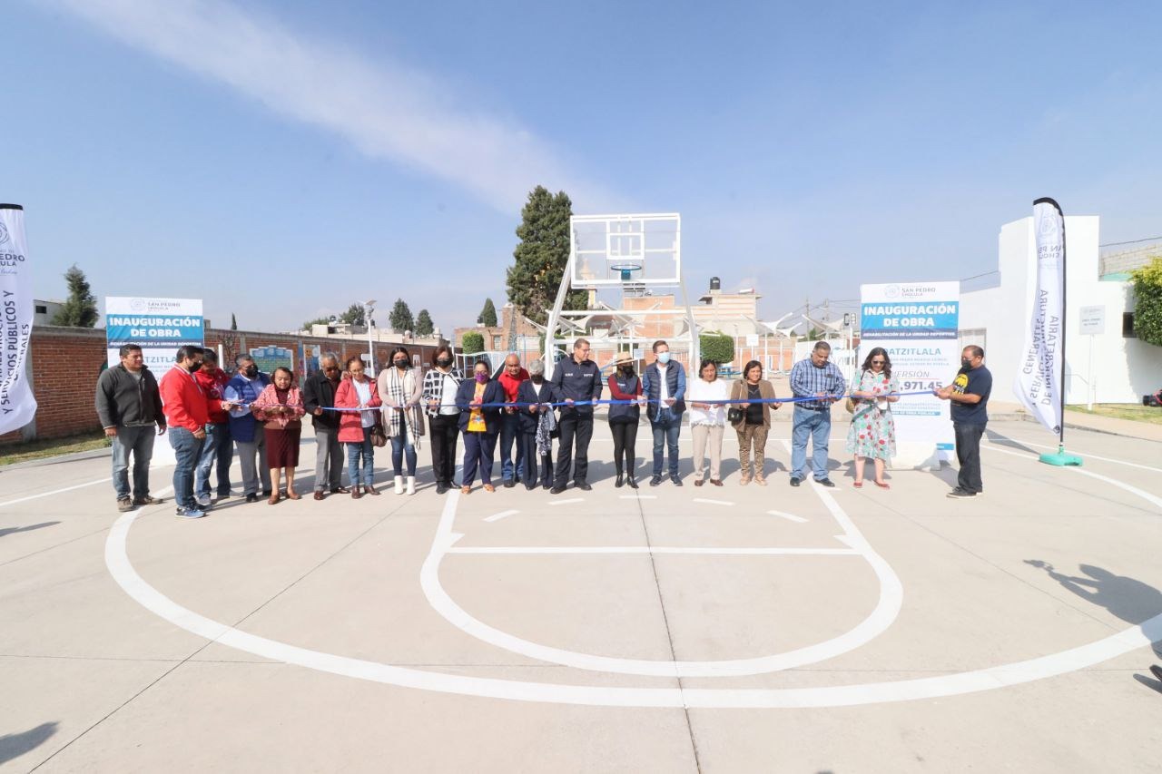 Gobierno de Cholula fortalece el tejido social, entregando espacios dignos y seguros para la convivencia