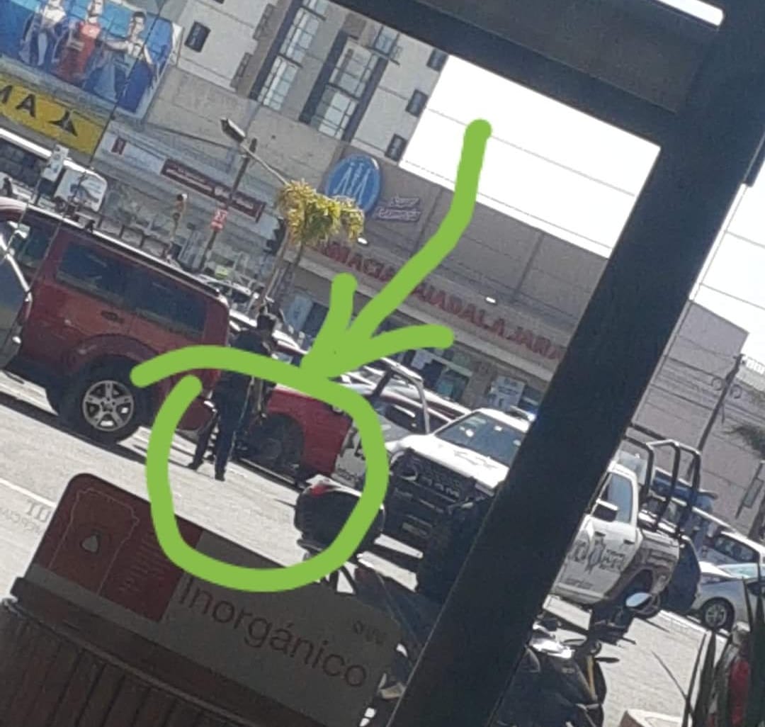 Por: Cortesía Lula Pineda Intento de robo vehicular desata fuerte movilización policiaca en Plaza Comercial Cruz del Sur