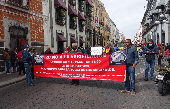 Por: Daniel Jiménez Pide Antorcha Campesina que verificación vehicular sea gratuita en Puebla