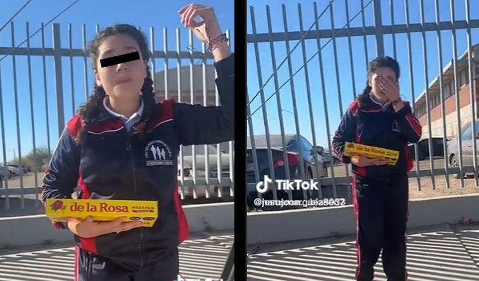 ¿Fue correcto? Padre pone a su hija a vender mazapanes porque no le gusta la escuela (Vídeo)