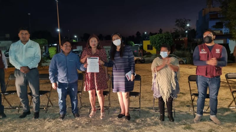 Por: Cortesía Gobierno de Atlixco lleva obra pública a vecinos de Valle Real