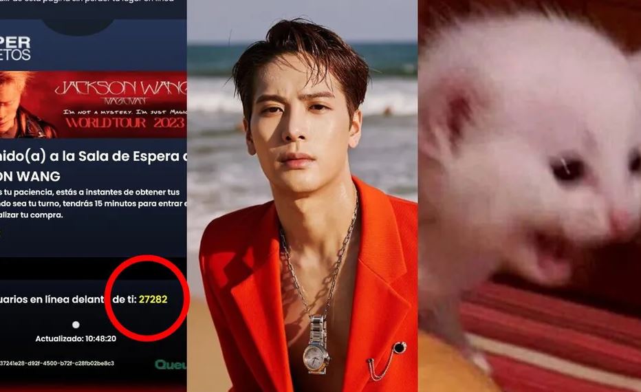 Jackson Wang en México; genera memes tras fila virtual de hasta 30 mil personas