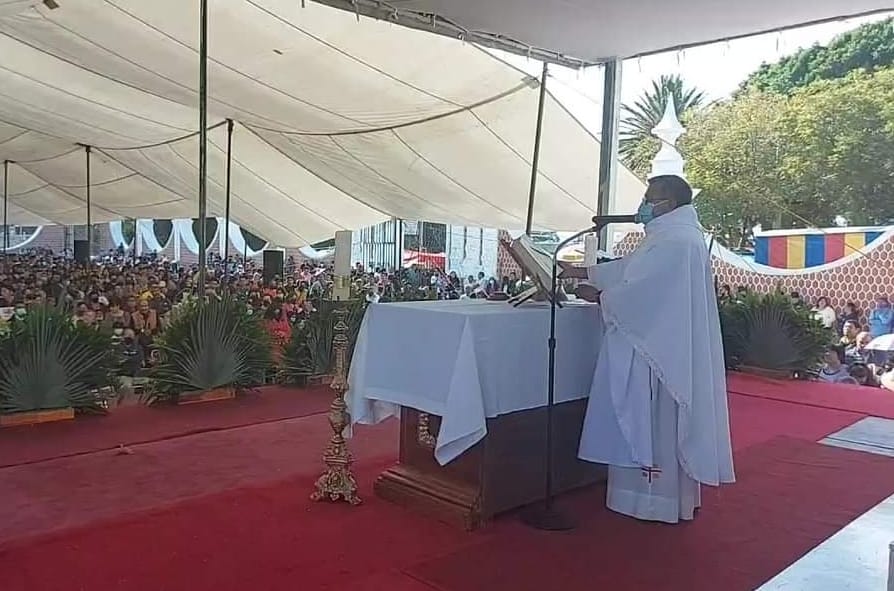 Inicia Tlaxcala 2023 con actividades eclesiásticas en La Basílica De Ocotlán