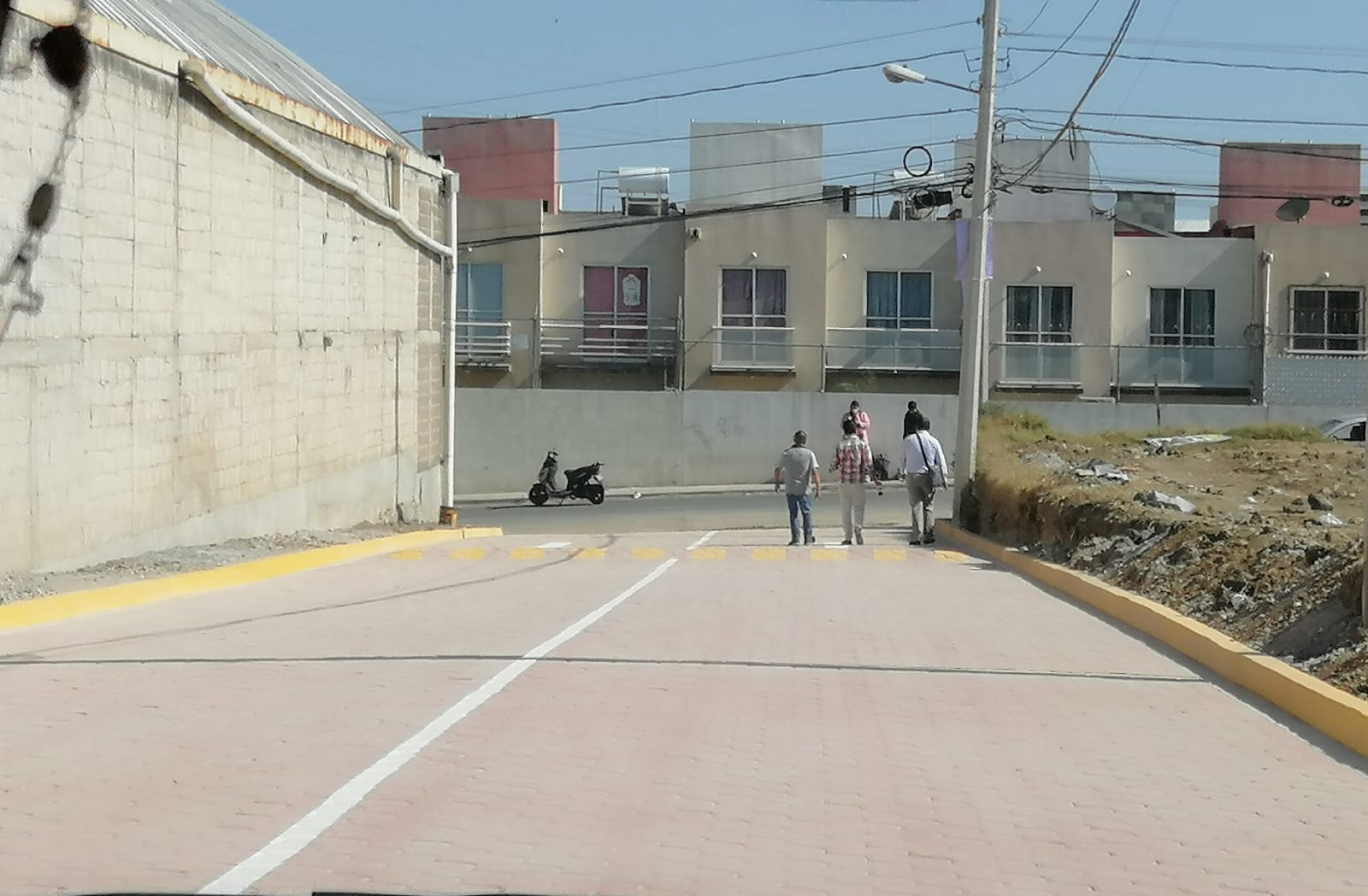 Inicia entrega Filomeno Sarmiento de 2 de las 7 calles en total pertenecientes al circuito 4 Caminos