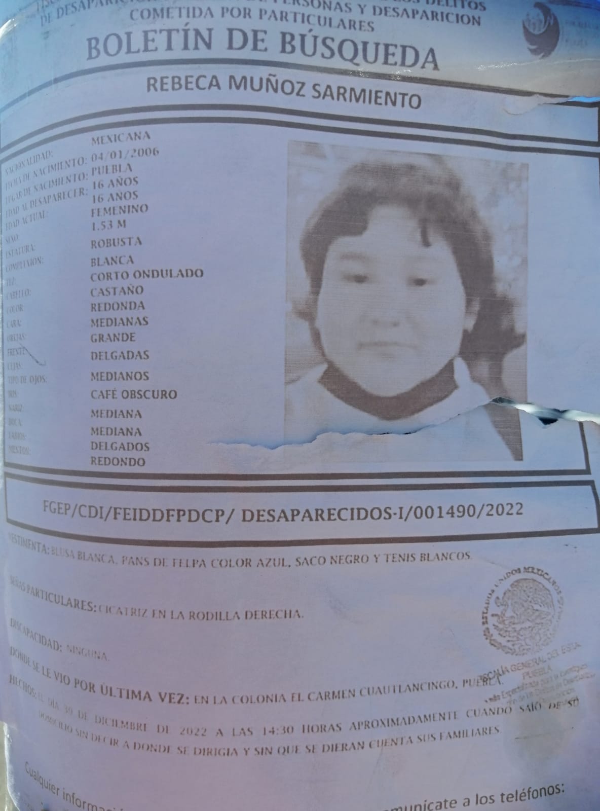 Dos personas más desaparecidas en municipio de zona metropolitana