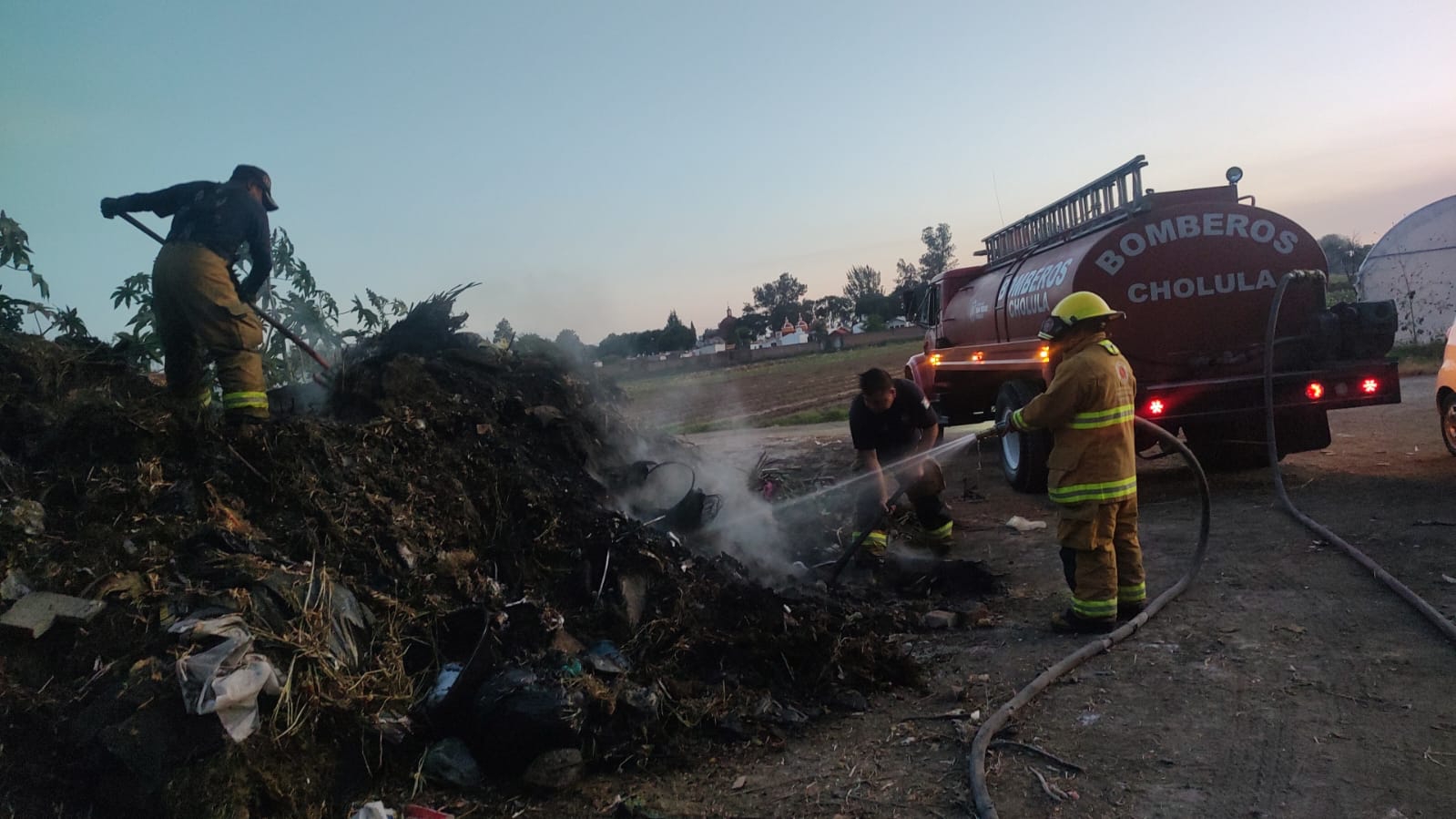 comunicado oficial Protección Civil Cholula lista para combatir incendios forestales