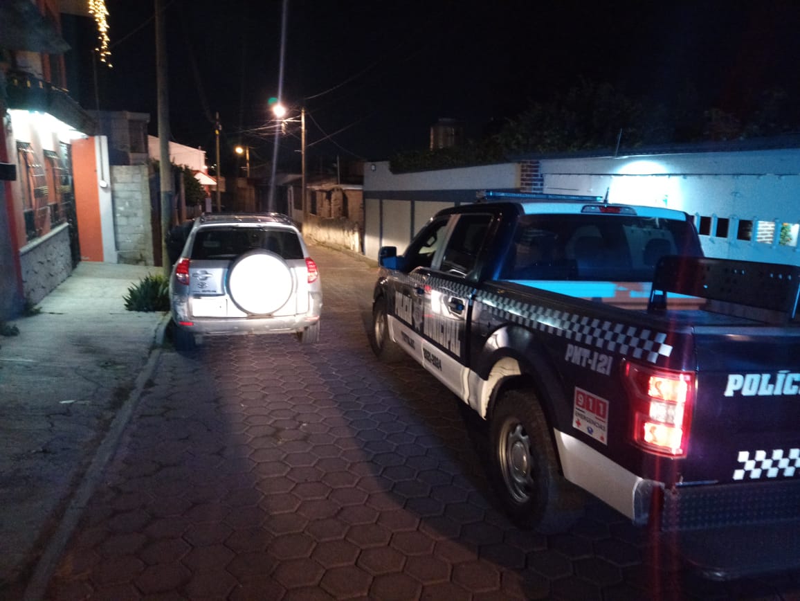 Recuperan camioneta con pre denuncia de robo en Totolac 