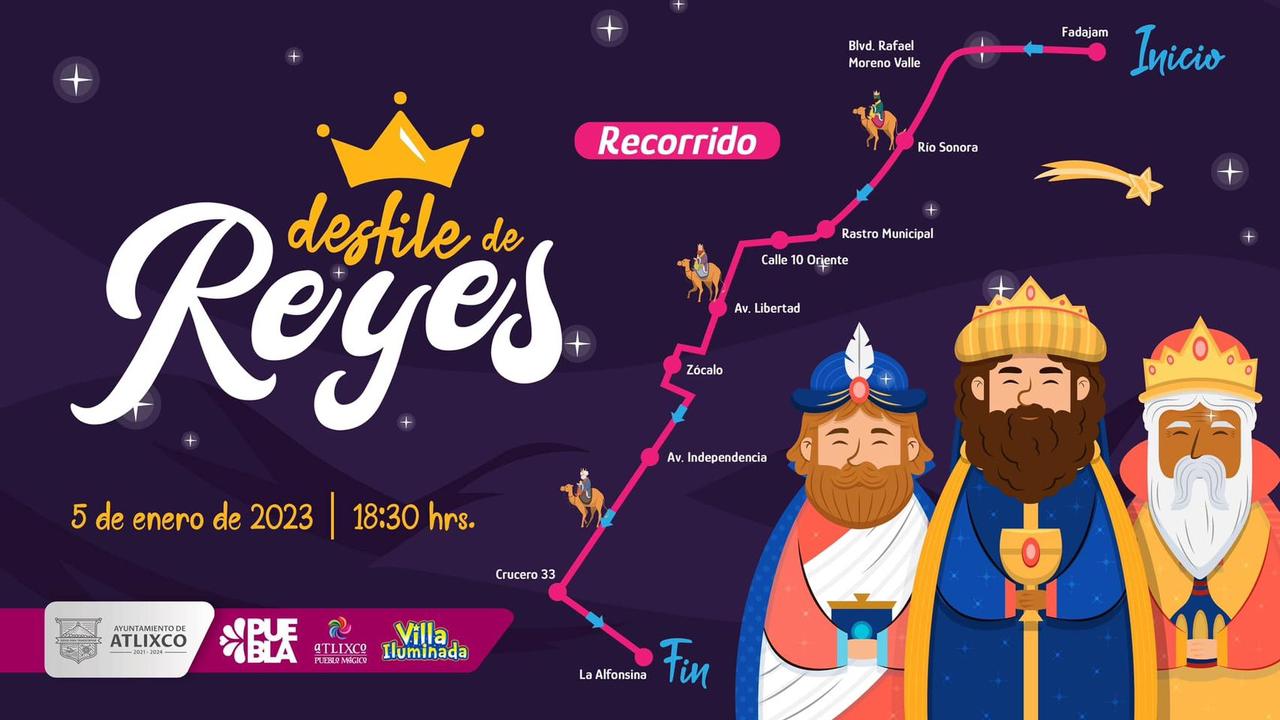 Por: Cortesía Ayuntamiento de Atlixco te espera este jueves con sorpresas previo a la llegada de Reyes Magos