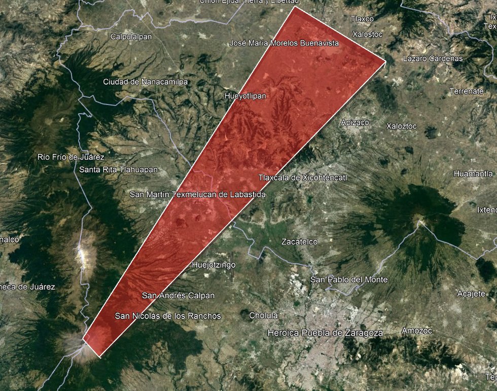 Por: Cortesía Arrastran cenizas del Popocatépetl a Tlaxcala