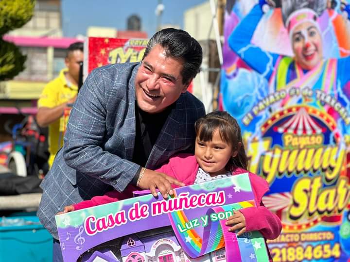 Por: Cortesía Ayuntamiento de Zacatelco festeja el Día de Reyes con la ciudadanía