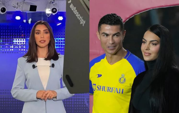 Ella es Fátima Fahad, la periodista que "puso celosa" a Georgina Rodríguez en presentación de Cristiano