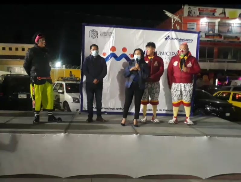 Por: Cortesía Lula Pineda Cierra Cuautlancingo festejos de Reyes Magos con partida de rosca monumental